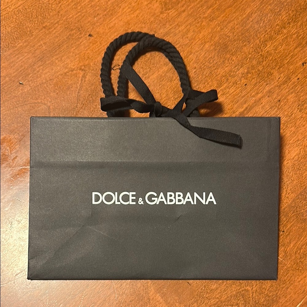 Dolce & Gabbana Black Gift Bag